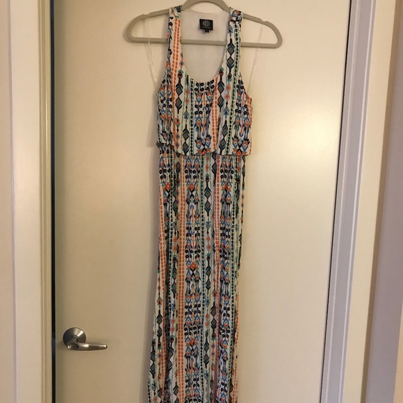 Bobeau Sleeveless Maxi Print Dress - Picture 2 of 4